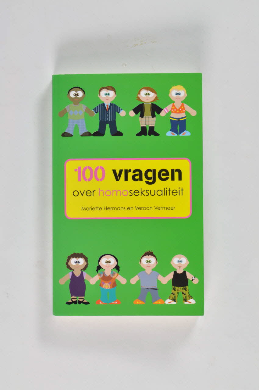 SAD Schorer Stichting livre "100 vragen over homoseksualiteit"(100 questions sur l'homosexualité) Pays-Bas 2004 2005.31.14 Photo Mucem
