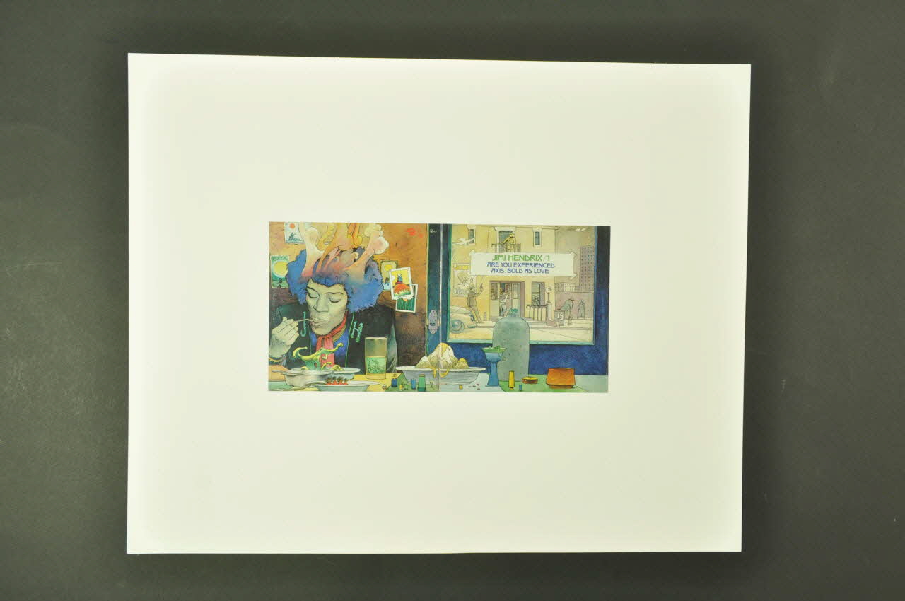 Moebius ; Jean-NoëL Coghe planche d'album France 1990 2003.150.6 Photo Mucem