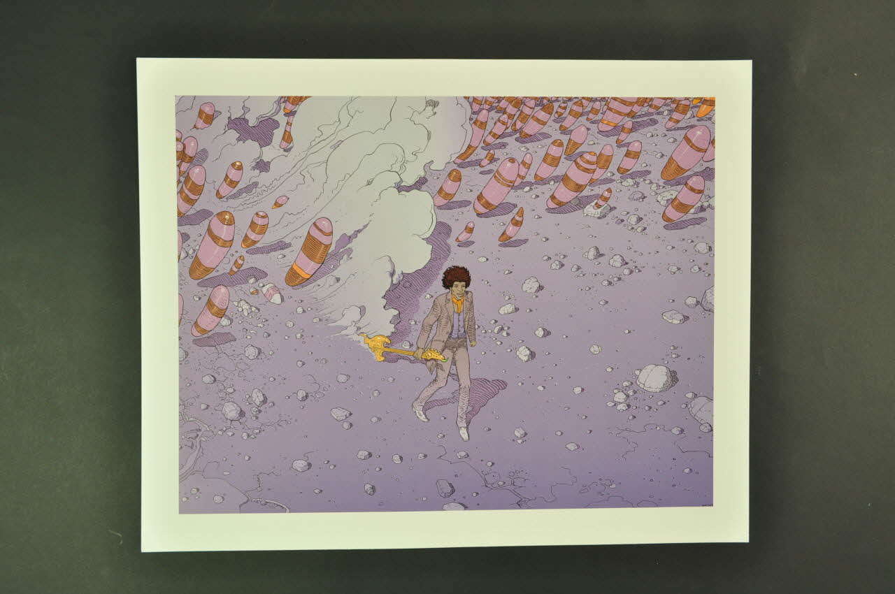 Moebius ; Jean-NoëL Coghe planche d'album France 1990 2003.150.8 Photo Mucem