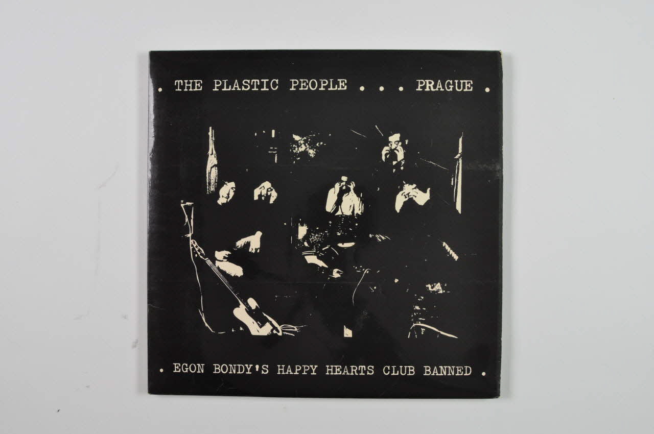 disque de phonographe The plastic people 2003.157.1.1-3  Photo Mucem