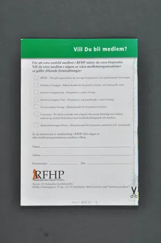RiksföRbund FöR Hiv Positiva (Rfhp) Revue associative INFO Plus, 2004, n°2 / Ny styrelse Ny lag" Suède 2004 2005.32.19  Photo Mucem