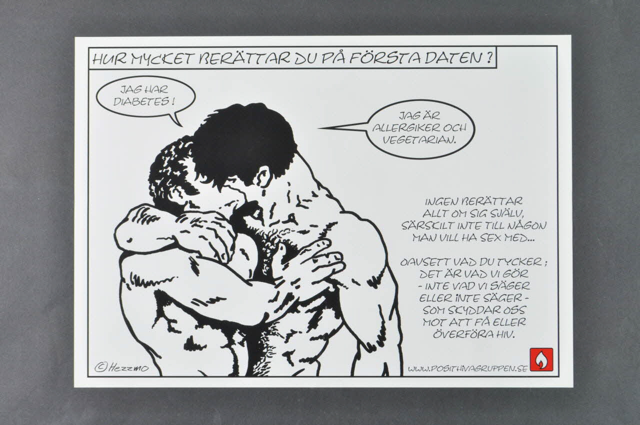 affichette Hur mycket berättar du pä första daten ? 2005.33.1 Photo Mucem