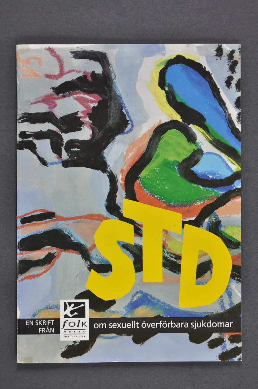 Folkhälsoinstitutet BROCHURE "STD" Suède 1995 2005.33.10 Photo Mucem