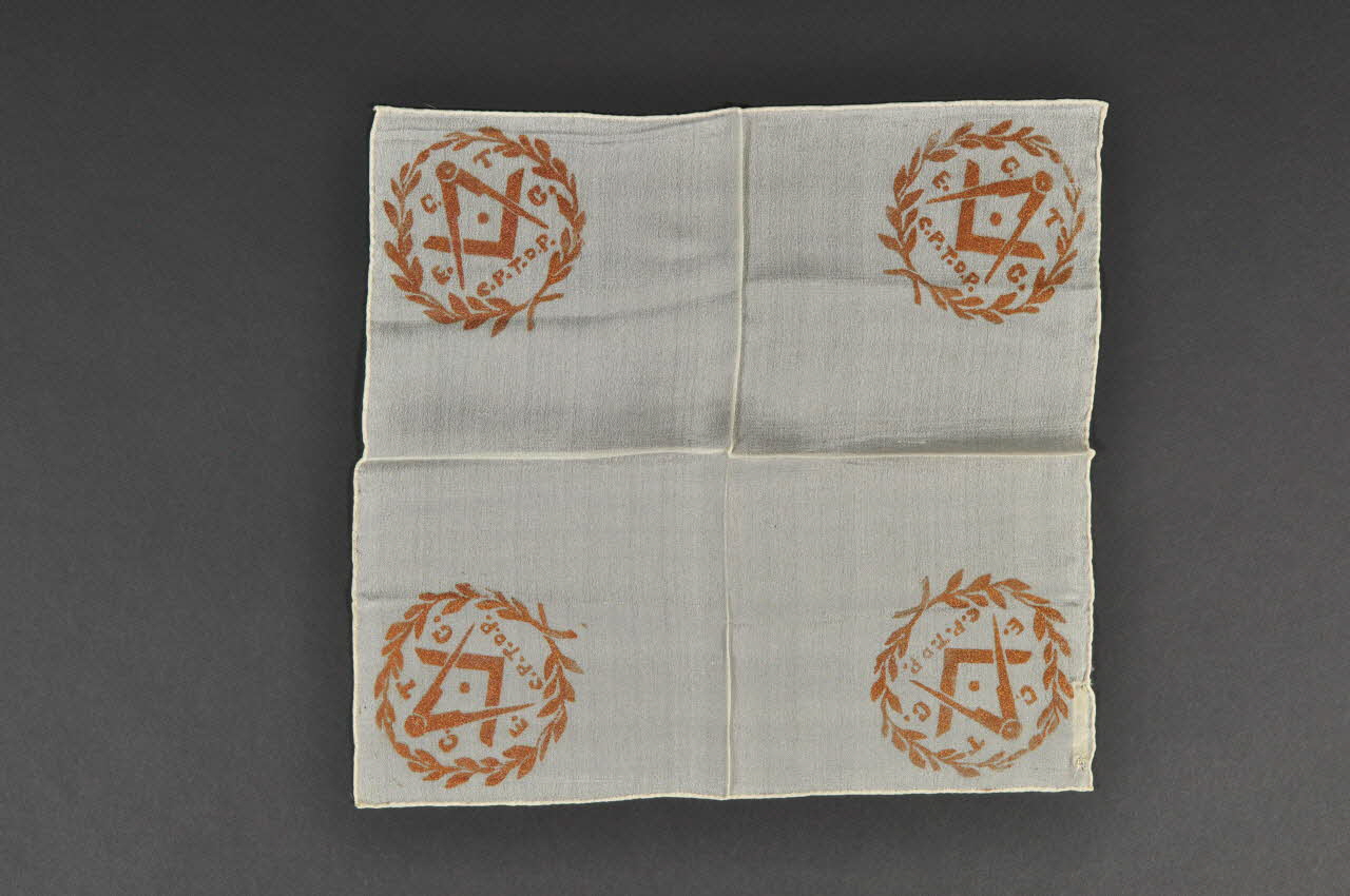 POCHETTE COMPAGNONIQUE 1952.62.5 Photo Mucem