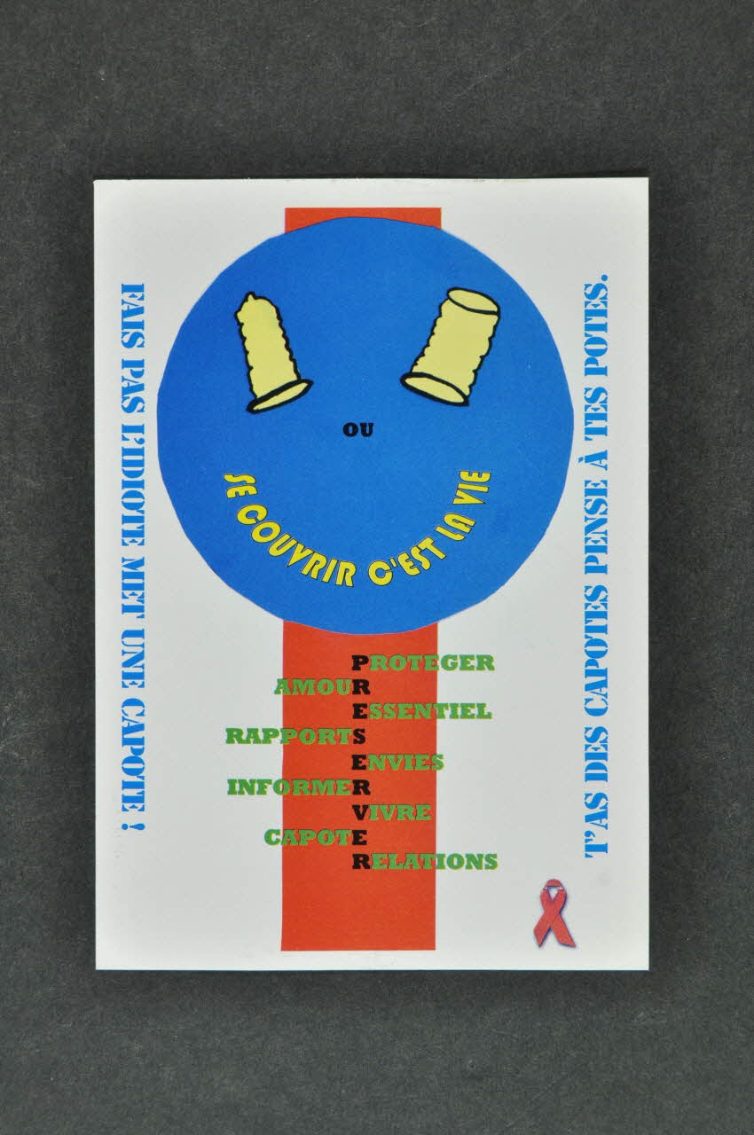 Détenus De La Maison D'arrêt Du Mans carte postale "Se couvrir, c'est la vie" Pays de la Loire, France 2004/12/11 2004.230.7 Photo Mucem