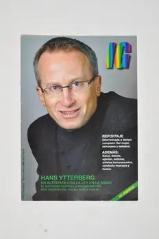 RFSL Revue associative IG, n° 31, janvier-mars 2005 (en espagnol) : "Hans Ytterberg. Un altruista con la ley en la mano" Suède 2005 2005.33.24 Photo Mucem