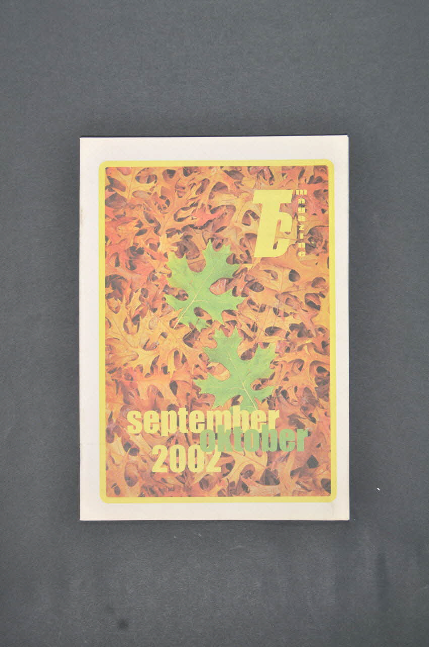 Posithiva Gruppen Revue associative TC magazine, septembre-octobre 2002, n° 58 Suède 2002 2005.33.35 Photo Mucem