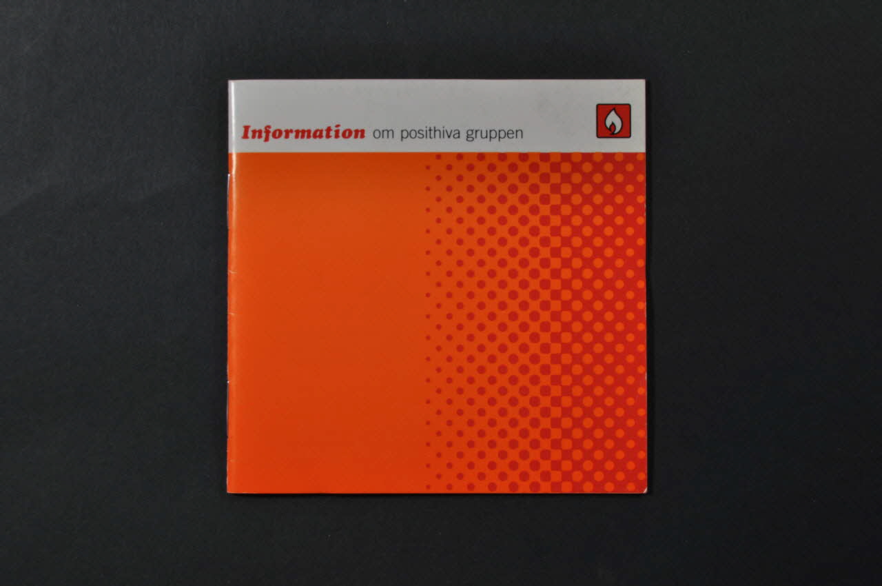 BROCHURE "Information om posithiva gruppen" (Information sur "Posithiva gruppen") 2005.33.7 Photo Mucem