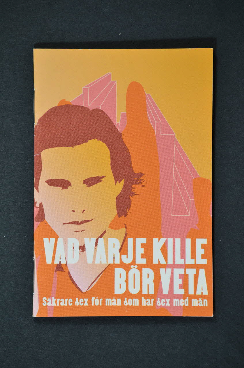 RFSL BROCHURE "Vad varje kille bör Veta" Suède 2000/9 2005.34.14 Photo Mucem