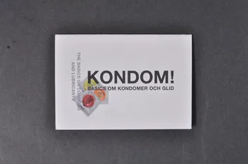RFSL Dépliant "Kondom !" (bilingue suédois anglais) Suède 2004 2005.34.21  Photo Mucem