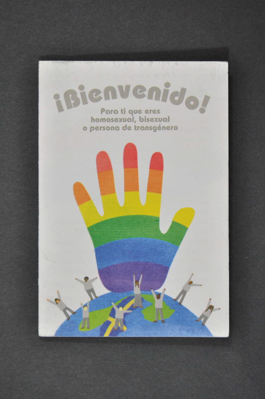 RFSL Dépliant "Bienvenido ! Para ti que eres homosexual, bisexual o persona de transgenero" (en espagnol) (Bienvenue. La Suède pour les homosexuels, les bisexuels et les transgenre) Suède 2004 2005.34.25 Photo Mucem