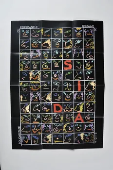 Affiche-dépliant SIDA Roumanie 1996 2004.234.12  Photo Mucem