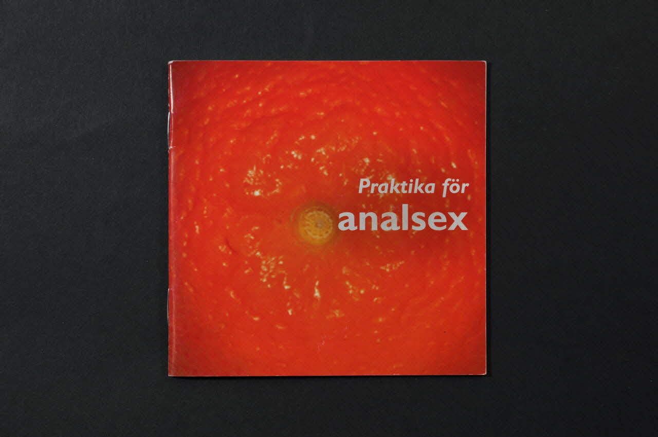 Rfsu BROCHURE "Praktika för analsex" (Pratique du sexe anal) Suède 2004/1 2005.34.32 Photo Mucem