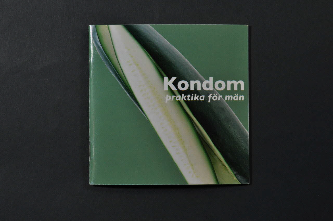 Rfsu BROCHURE "Kondom. Praktika för män" (Préservatif. Pratique pour des hommes) Suède 2004/4 2005.34.33 Photo Mucem