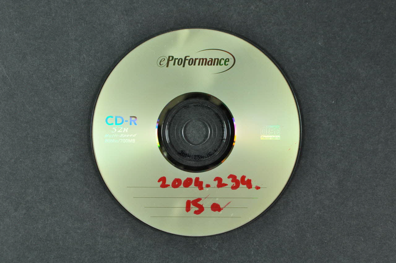 CD (compact disque) 2004.234.15.1 Photo Mucem