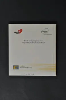 Statens FolkhäLsoinstitut et RFSU BROCHURE "Klamydia / kondom" (Chlamydia / préservatif) Suède 2005 2005.34.34  Photo Mucem