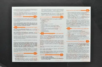 Dépliant "Totul despre testul HIV" (Tout sur le test de dépistage du VIH) Roumanie 2003 2004.234.6 Photo Mucem
