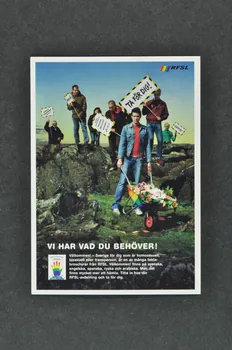 RFSL carte postale "Vi Har Vad du behöver !" (traduire) Suède 2004 2005.34.42 Photo Mucem