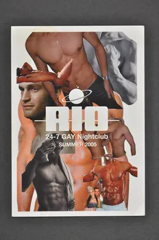 Rio Gay Nightclub CARTON D'INVITATION "RIO" Suède 2005 2005.34.44  Photo Mucem