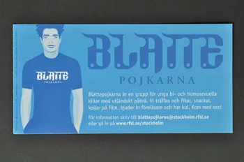 Carte d'information "Blatte Flickorna" (traduire) 2005.34.46 Photo Mucem