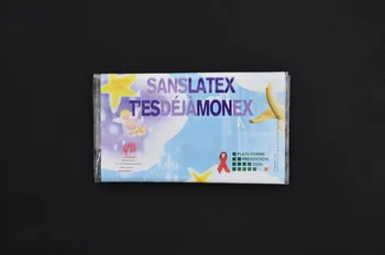Plateforme Prévention Sida pochette "In Ze Pocket" / "Sans latex t'es déjà mon ex" Bruxelles 2004 2004.235.13.1-3 Photo Mucem