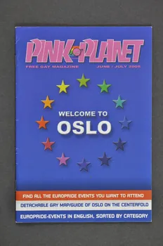 Magazine Pink Planet revue "Pink Planet, june-july 2005 : "Welcome to Oslo" Suède 2005 2005.34.53  Photo Mucem