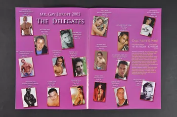 Ruda Productions BROCHURE "Prideball 2005" Suède 2005 2005.34.56  Photo Mucem