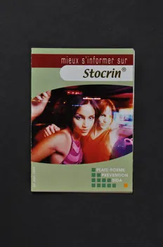 Plateforme Prévention Sida Dépliant "Mieux s'informer sur Stocrin" Bruxelles 2004/9 2004.235.26 Photo Mucem