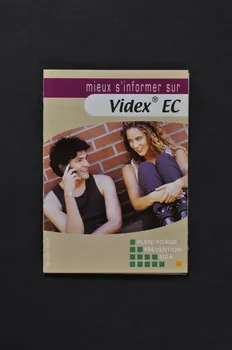 Plateforme Prévention Sida Dépliant "Mieux s'informer sur Videx" Bruxelles 2004/9 2004.235.28 Photo Mucem