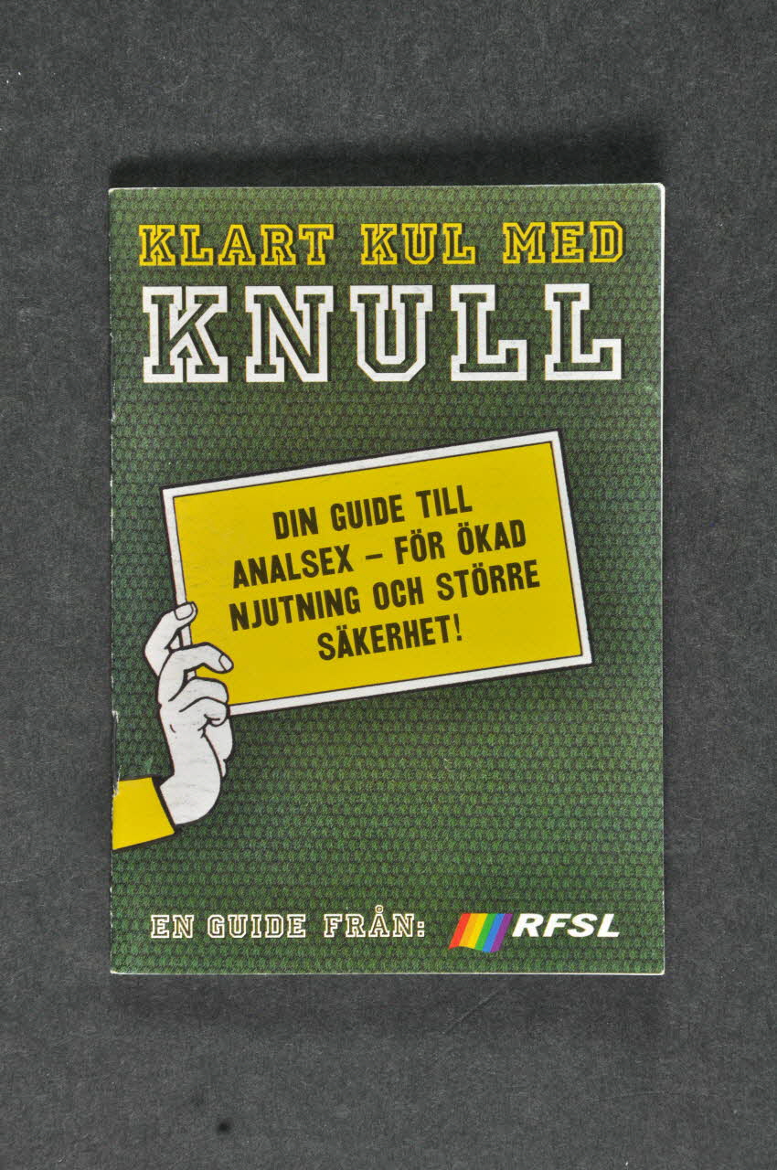 RFSL BROCHURE "Klart kul med KNULL" (traduire) Suède 2003 2005.34.69 Photo Mucem