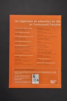 BROCHURE "Vivre avec le VIH. Faire valoir ses droits" 2004.235.34 Photo Mucem