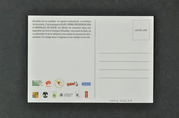 Plateforme Prévention Sida carte postale "On s'est déjà rencontré quelque part ?" Bruxelles 2004 2004.235.7  Photo Mucem