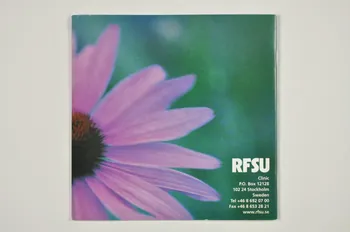 Rfsu BROCHURE "The RFSU Clinic" (La clinique RFSU) Suède 2000 2005.34.76 Photo Mucem