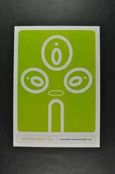affiche "www.kondom.nu 2005.35.15 Photo Mucem