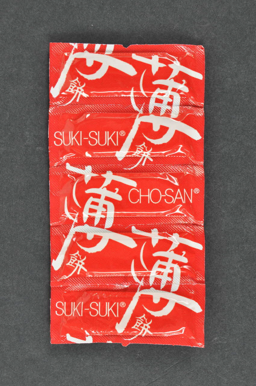 Rfsu Enveloppe de préservatif "Suki-suki / Cho-San" Suède 2005 2005.35.22 Photo Mucem