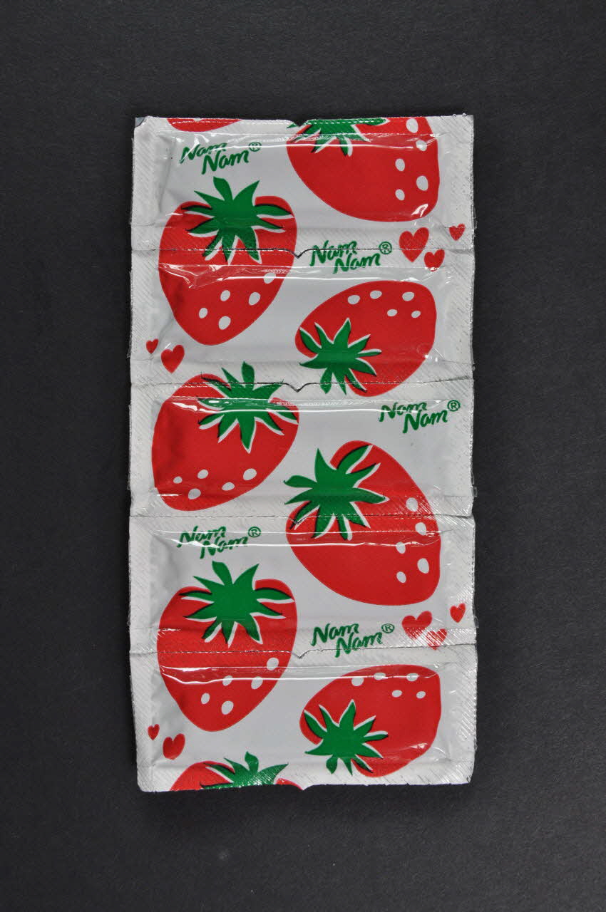 Rfsu Enveloppe de préservatif "Nam nam" Suède 2005 2005.35.27 Photo Mucem