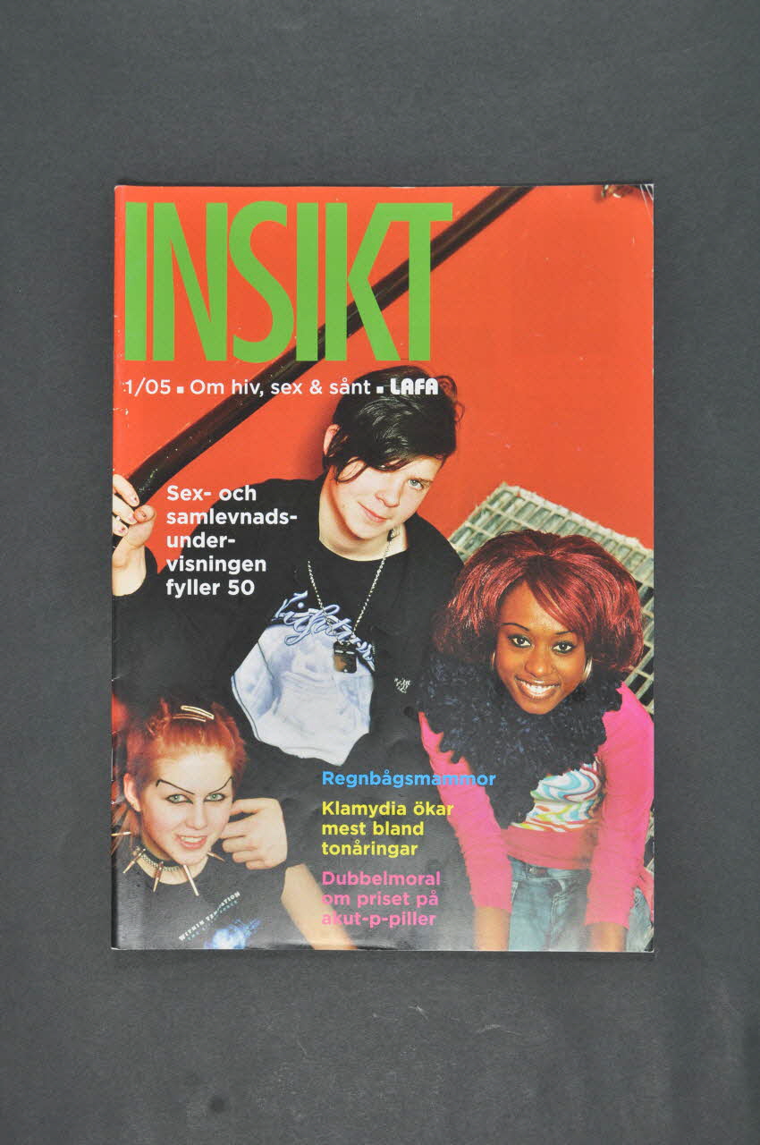 LAFA Revue associative "Insikt" 1/05 /  "Sex - och samlevnads-under-visningen fyller 50" (traduire) Suède 2005/1 2005.35.45 Photo Mucem