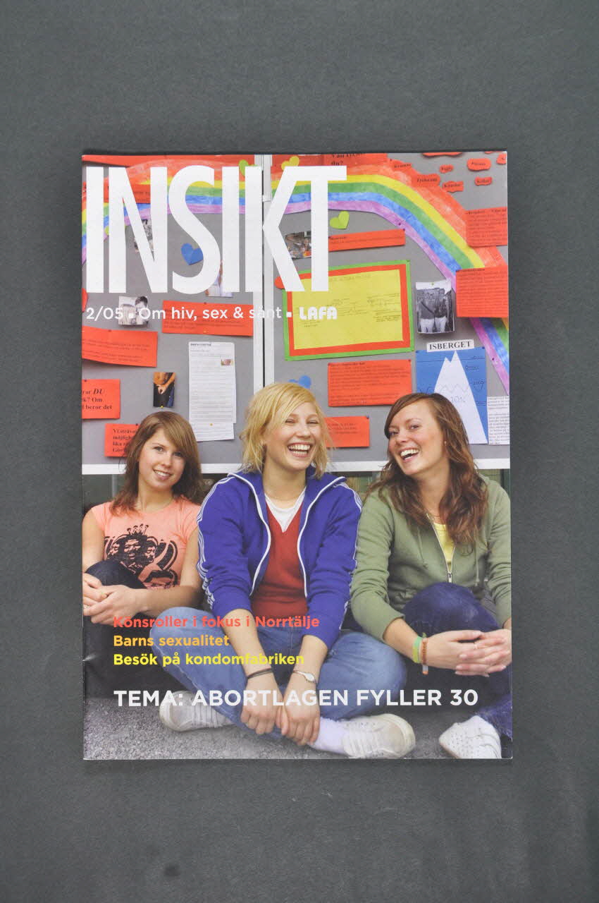 LAFA Revue associative "Insikt" 2/05 / Tema : abortlagen fyller 30 Suède 2005/2 2005.35.46 Photo Mucem