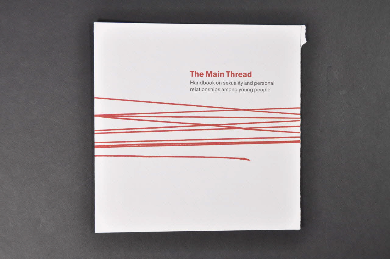 Dépliant "The main Thread" (Le courant principal) 2005.35.52 Photo Mucem