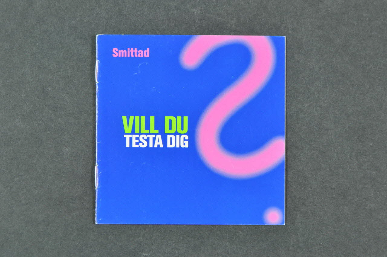 Convictus BROCHURE "Vill du testa dig" Suède 2002 2005.36.10 Photo Mucem