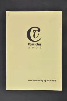 Convictus Rapport "Convictus 2003" Suède 2003 2005.36.2 Photo Mucem