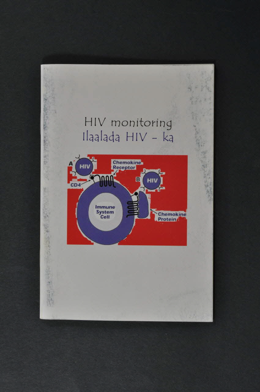 BROCHURE "HIV monitoring / tlaalada HIV-ka" (Gestion du VIH) 2005.36.4 Photo Mucem
