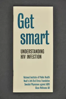 National Institute Of Public Health, Noah's BROCHURE "Get smart. Understanding HIV Infection" (en anglais) (Soyez à la page. Comprendre l'infection à VIH) Suède 2000 2005.38.11 Photo Mucem