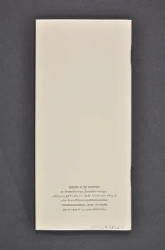 LäKare Mot Aids, Noah's Ark_red Cross Foundation BROCHURE Testa sig. Hivtesting - varför, hur och därefter (Etre sûr. Se faire tester contre le VIH. Pourquoi, comment et après) Suède 2001 2005.38.15 Photo Mucem