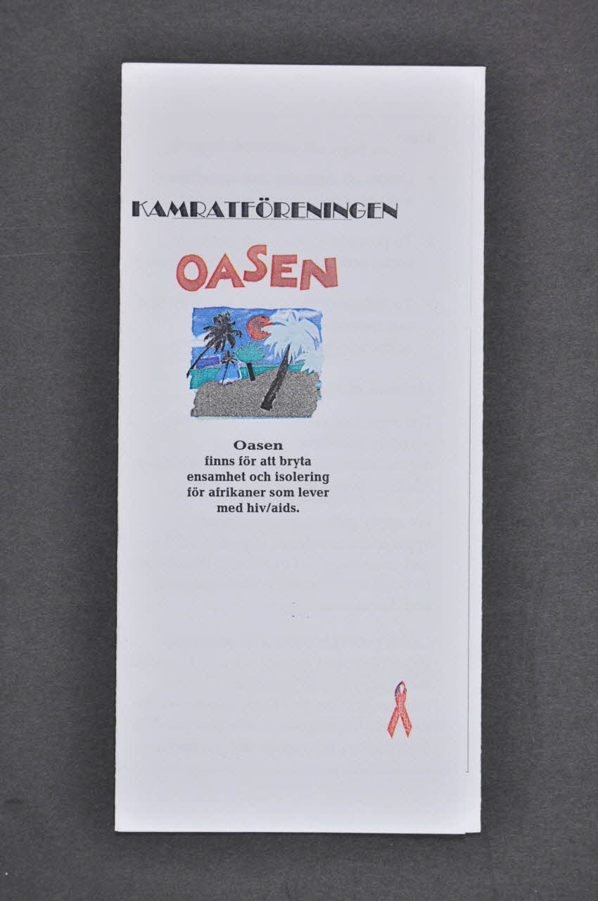 Oasen Dépliant "Oasen" (bilingue suédois anglais) Suède 2005 2005.38.36 Photo Mucem