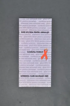 Romanian Angel Appeal BROCHURE Ghid HIV/SIDA pentru jurnalisti (Guide pour les journalistes sur le VIH/sida) Roumanie 2003 2004.237.23  Photo Mucem