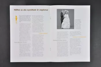 Sida Zénith BROCHURE "Who can choose a healthy lifestyle ?" (Qui peut choisir un style de vie plein de santé ?) Suède 2002 2005.40.3 Photo Mucem