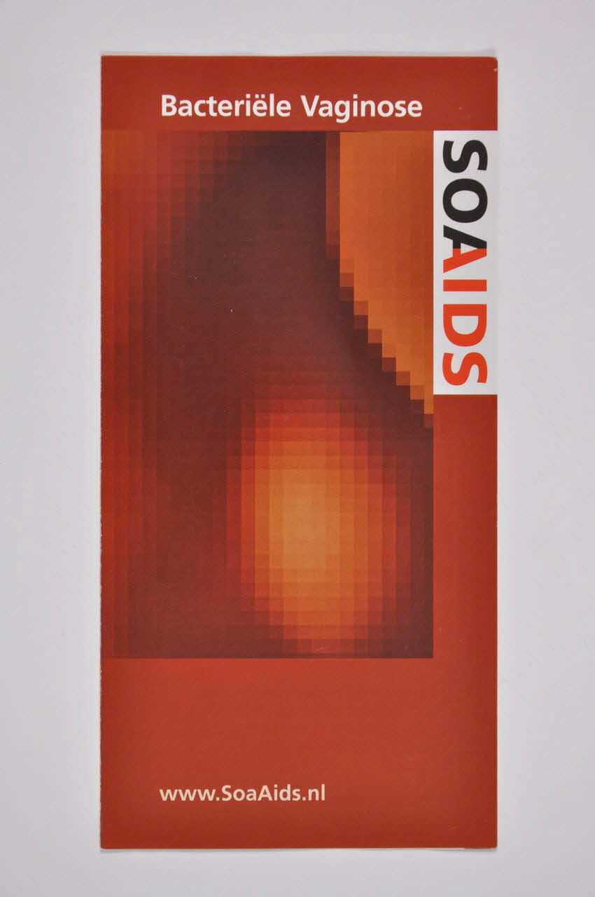 Dépliant "Bacteriële Vaginose" 2005.42.12 Photo Mucem