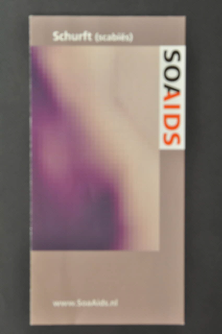 Dépliant "Schurft (scabiës)" 2005.42.20 Photo Mucem