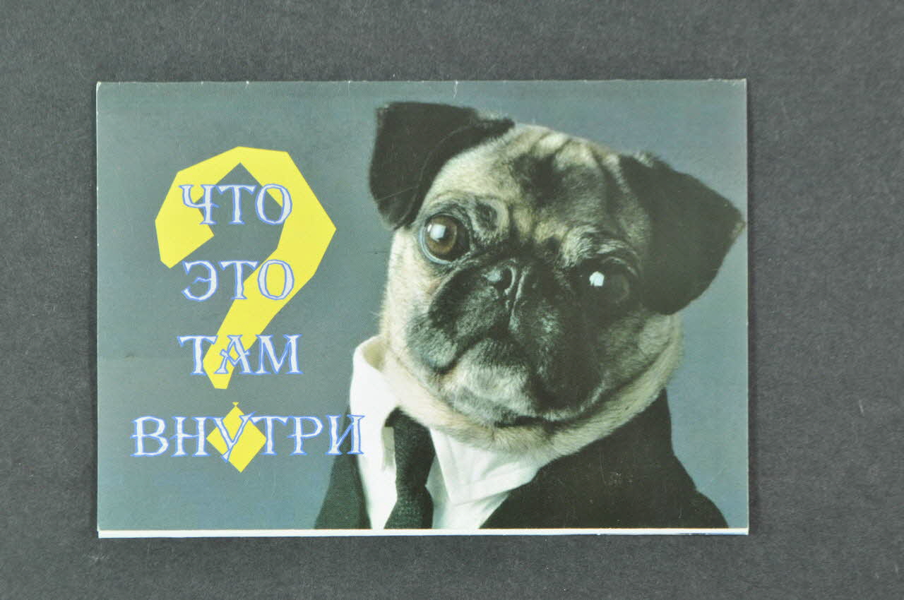 Humanitarian Project Novosibirsk Dépliant "MST : Qu'est-ce qu'il y a dedans?" Russie 2004 2004.238.16 Photo Mucem